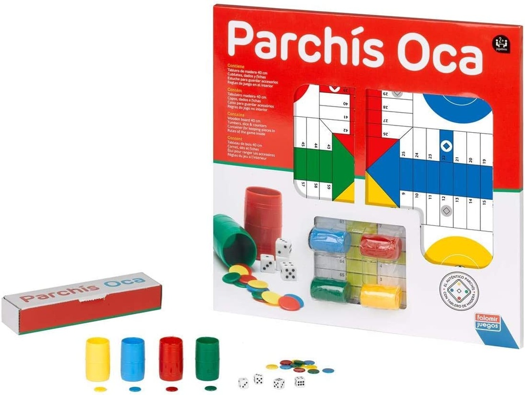 PARCHIS-OCA 40 CM.+ACCESORIOS