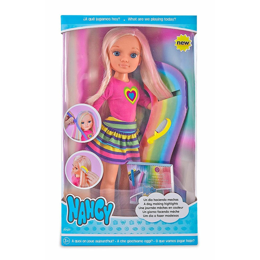 NANCY UN DIA HACIENDO MECHAS