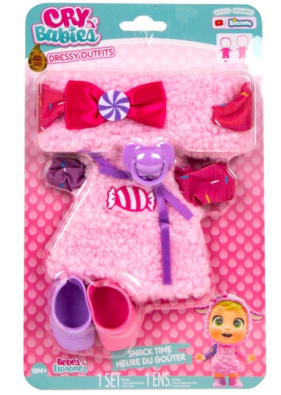 BEBES LLORONES ROPA SNACK TIME