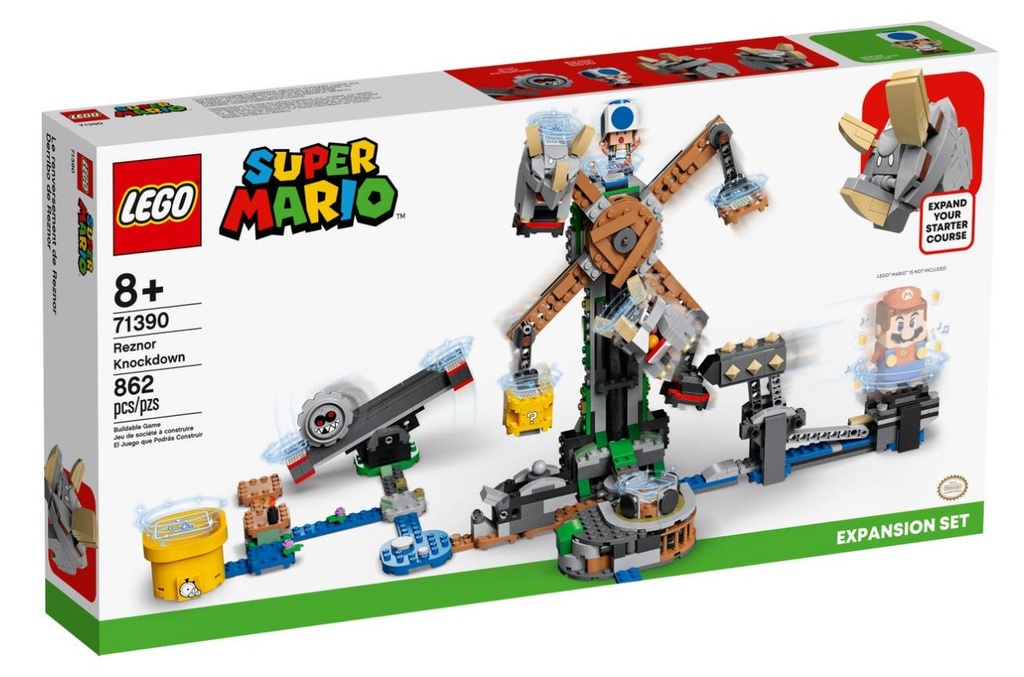 SUPER MARIO DERRIBO REZNORS