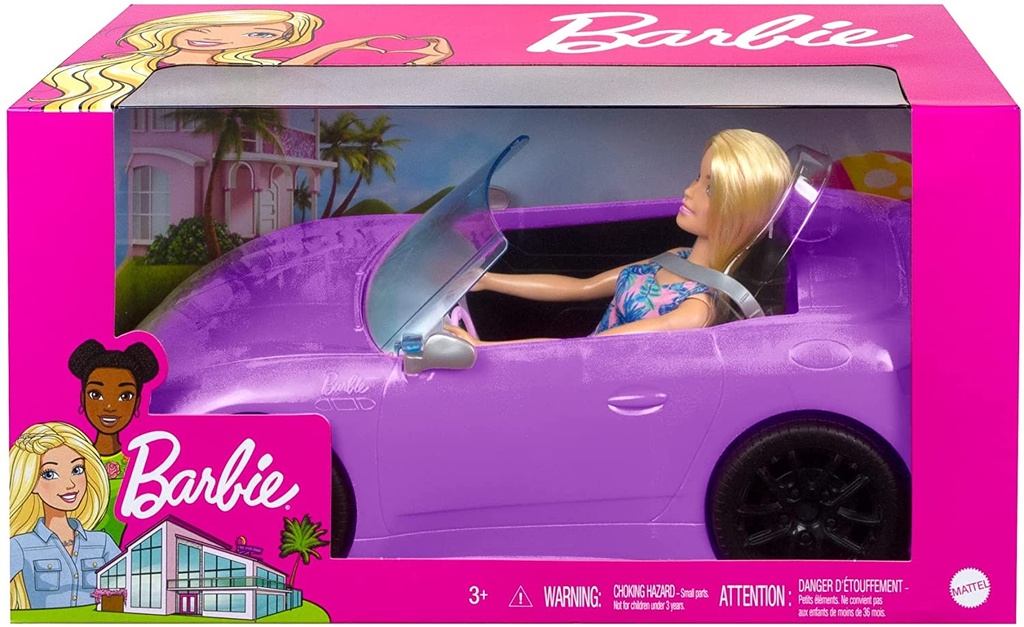 BARBIE Y SU DESCAPOTABLE