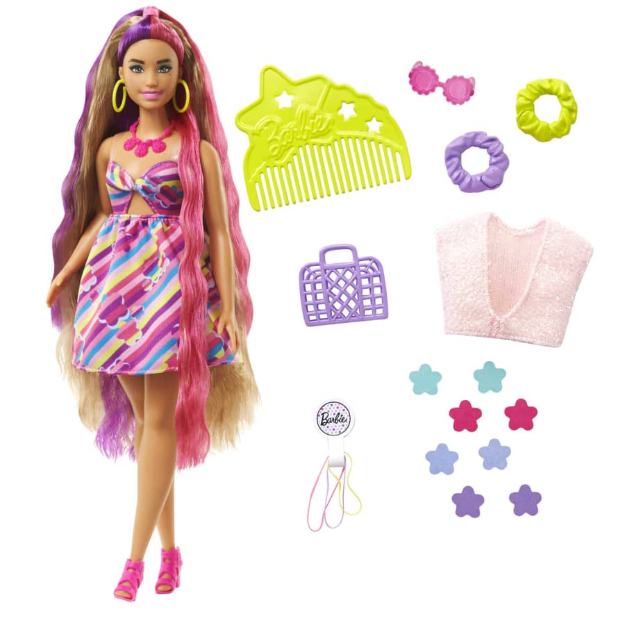 BARBIE TOTALLY HAIR FLOR