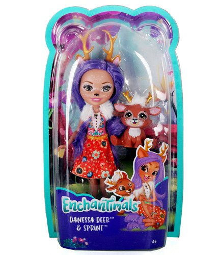ENCHANTIMALS DANESSA DEER+SPR.