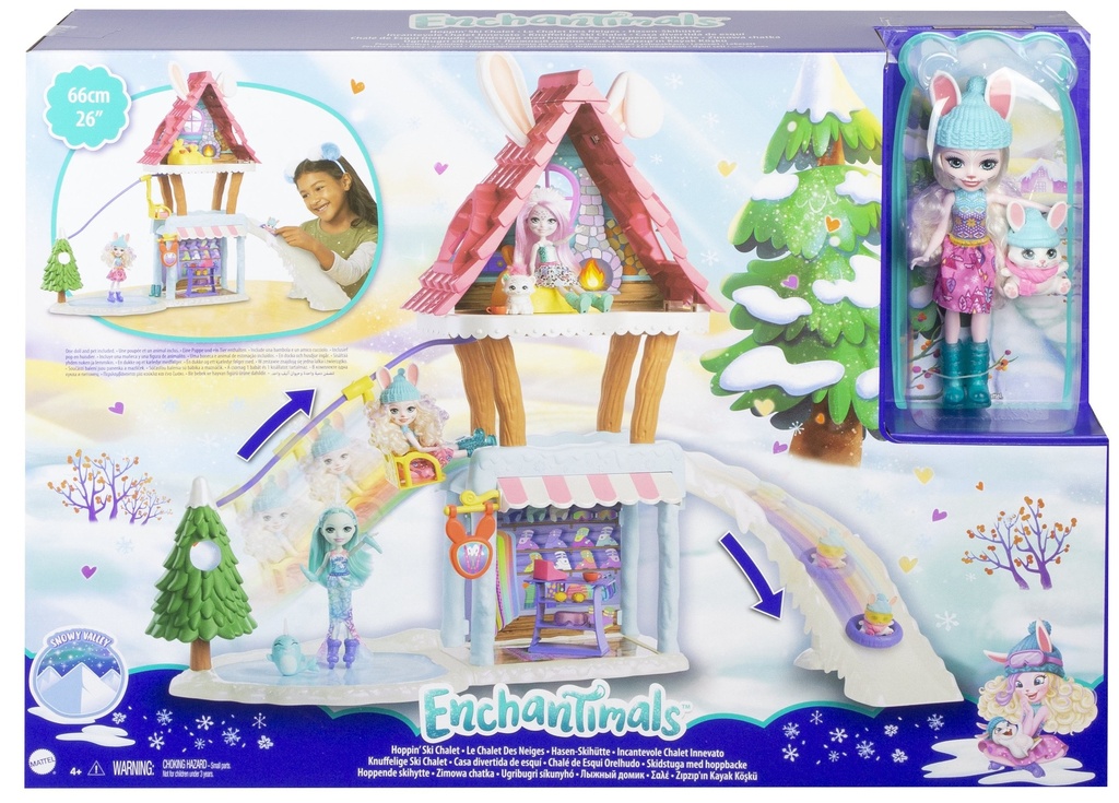 ENCHANTIMAL CHALET EN LA NIEVE