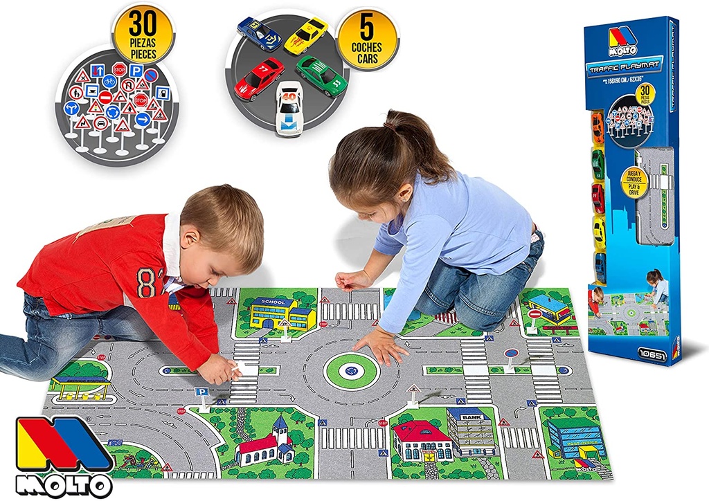 TAPIZ CIUDAD+5 COCHES