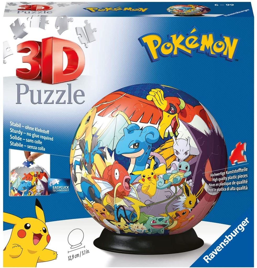 PUZ.3D PUZZLEBALL POKEMON