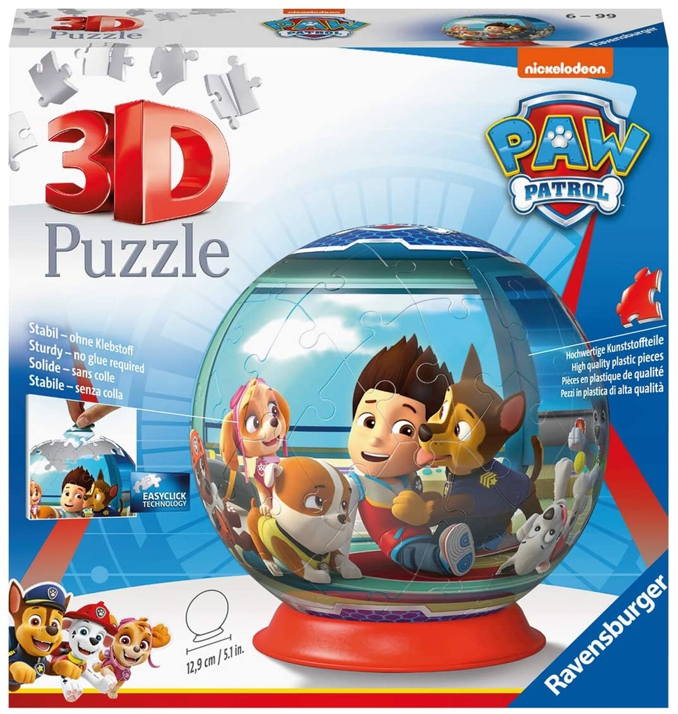 PUZ.3D PUZZLEBALL PAW PATROL