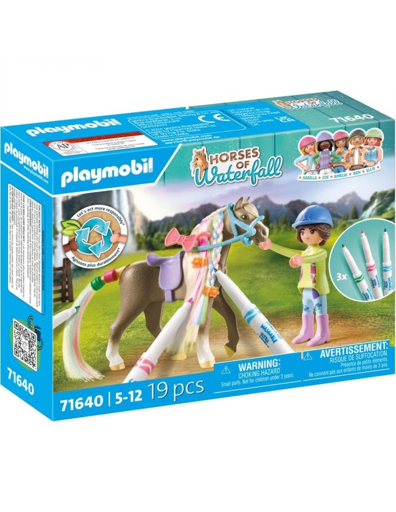 SET CABALLO PARA COLOREAR