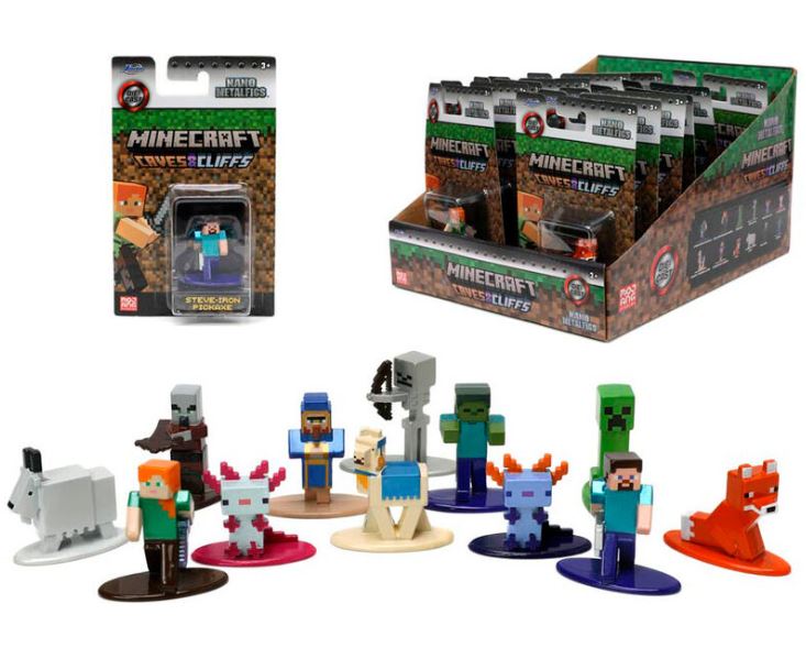 NANO FIGURA MINECRAFT 4 CM.