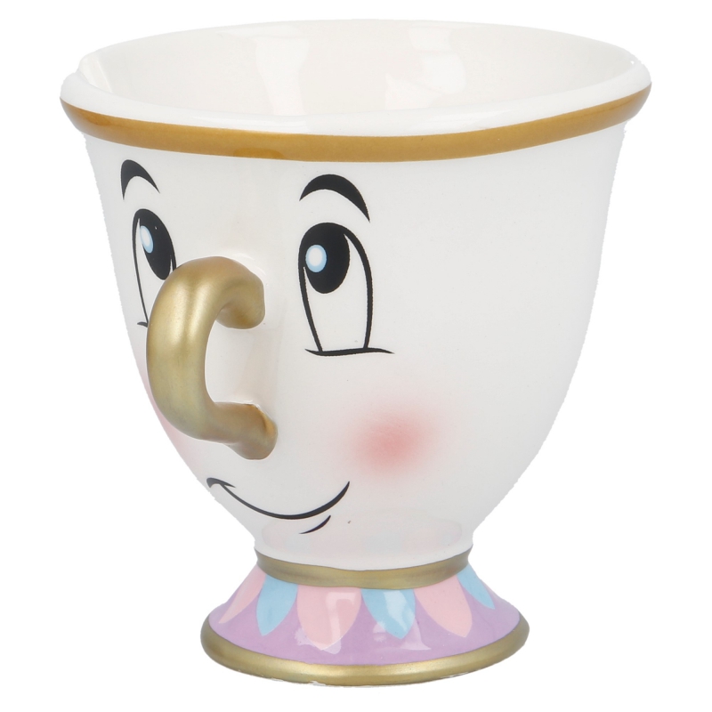 TAZA CERAMICA BELLA Y BESTIA