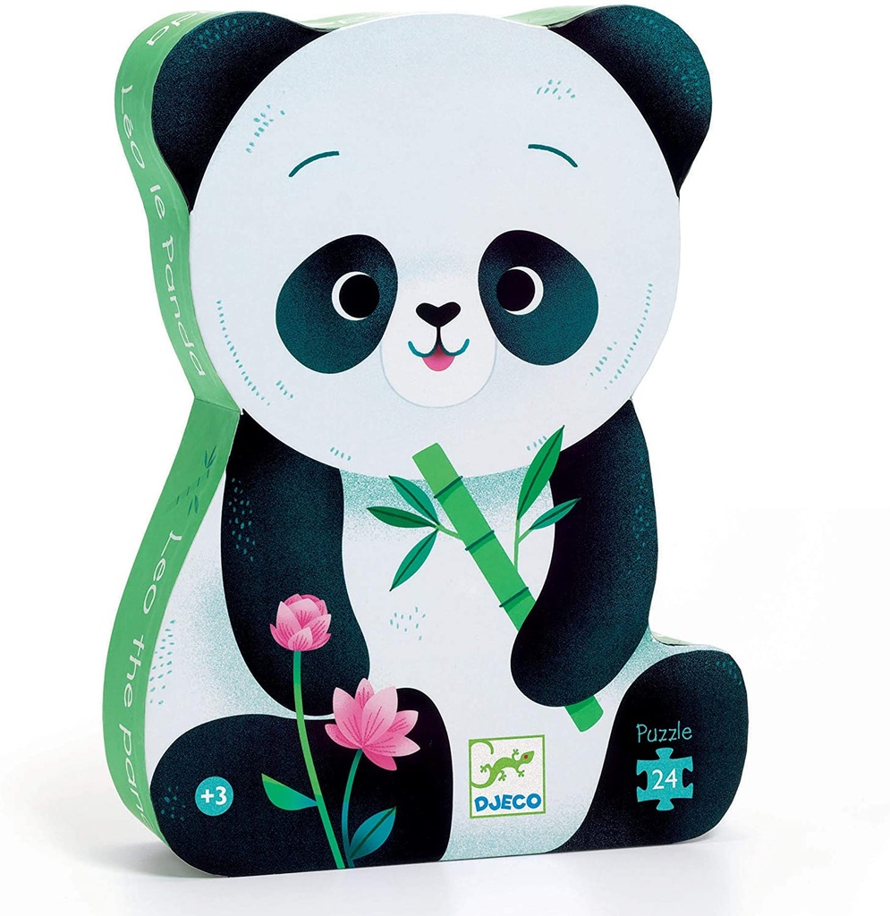PUZZLE SILUETA LEO EL PANDA