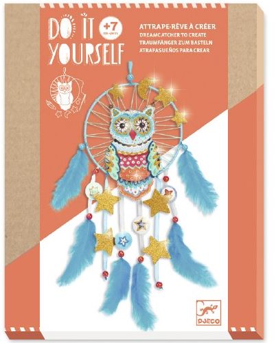 ATRAPASUEÑOS P/CREAR LECHUZA - DIY