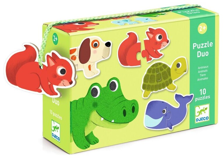 PUZZLE DUO ANIMALES