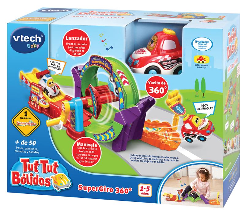 TUT TUT BOLIDOS SUPERGIRO 360º