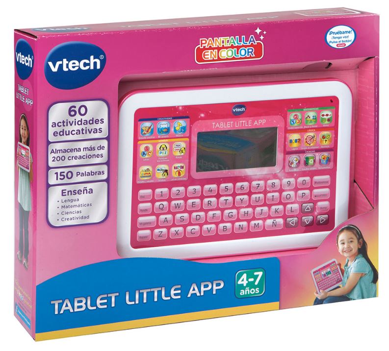 TABLET LITTLE APP ROSA