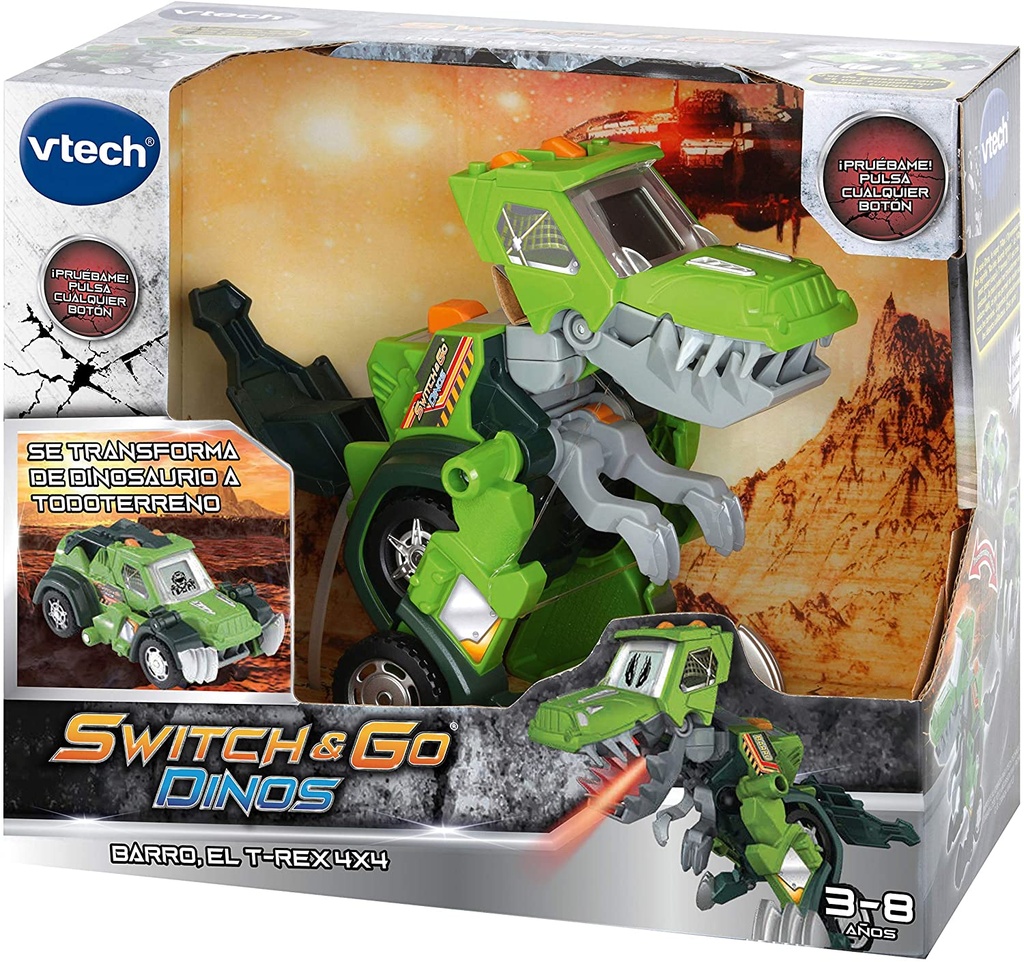 SWITCH & GO DINO BARRO TODOT.
