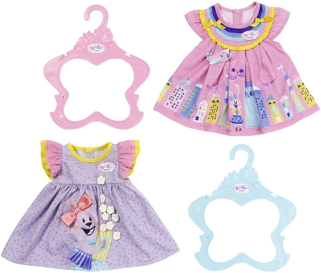 BABY BORN VESTIDO 2 MOD.SURT.