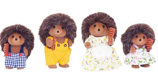FAMILIA ERIZOS SYLVANIAN