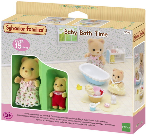 HORA BAÑO BEBE SYLVANIAN