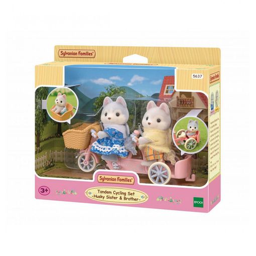 HERMANOS HUSKY EN TANDEM