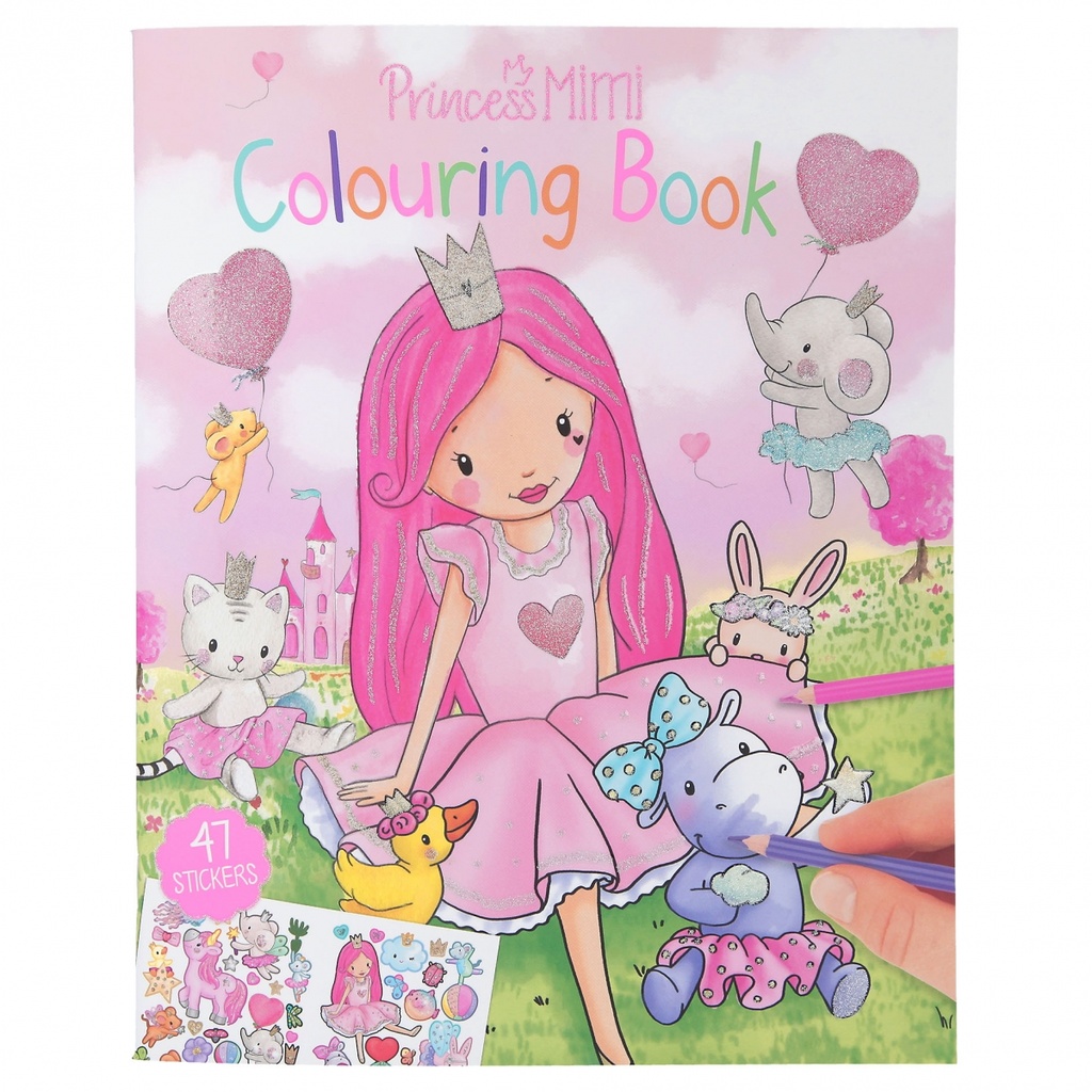 LIBRO COLOREAR PRINCESS MIMI