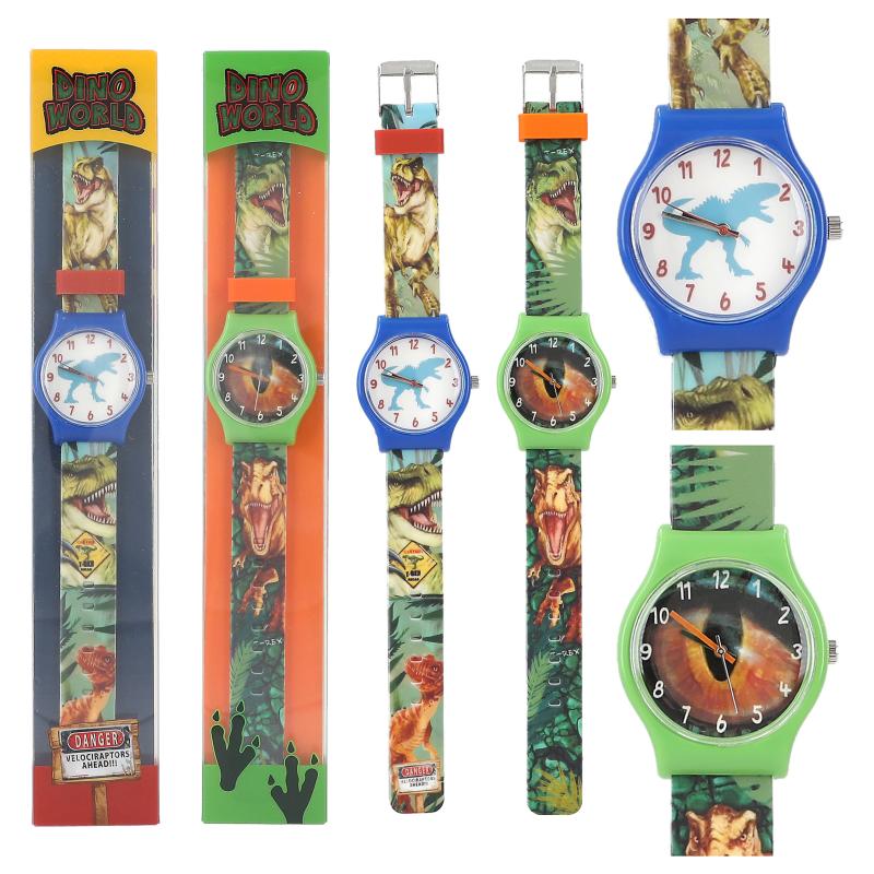 RELOJ DINO WORLD PULSERA SILICONA