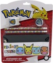 SET PAPELERIA C/PORTAT.POKEMON