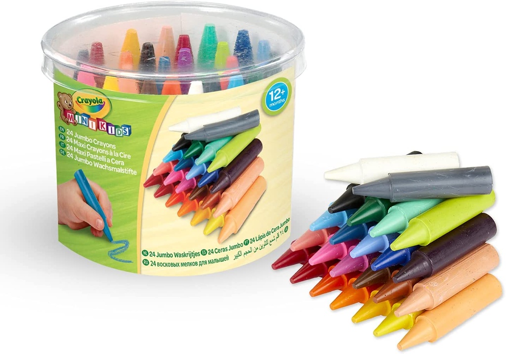 CERAS JUMBO LAVABLES 24 U.