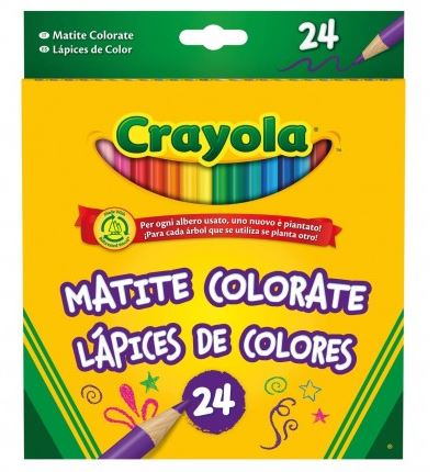 LAPICES COLORES (24 U.)
