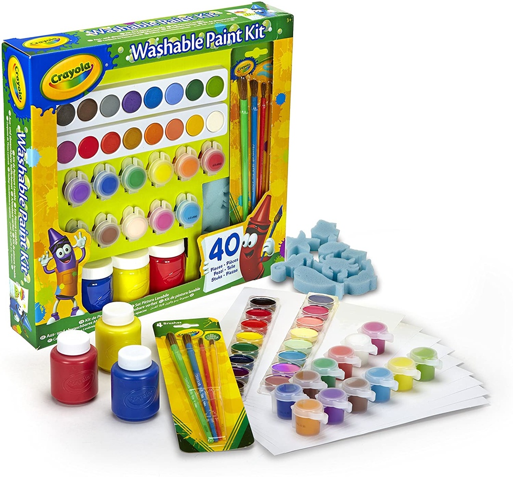 SET PINTURA LAVABLE 40 P.