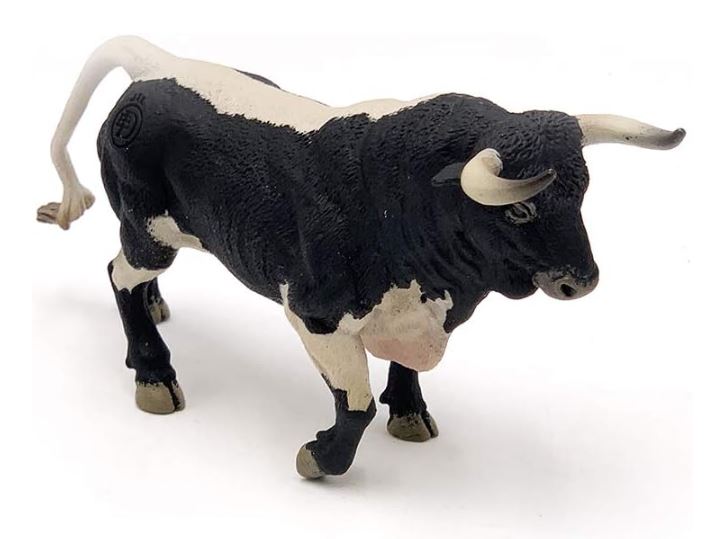 TORO APAREJADO TROTANDO