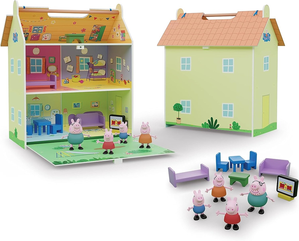 PEPPA PIG CASA MADERA C/4 FIG.