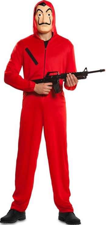 DISFRAZ LADRON CASA PAPEL T.XL