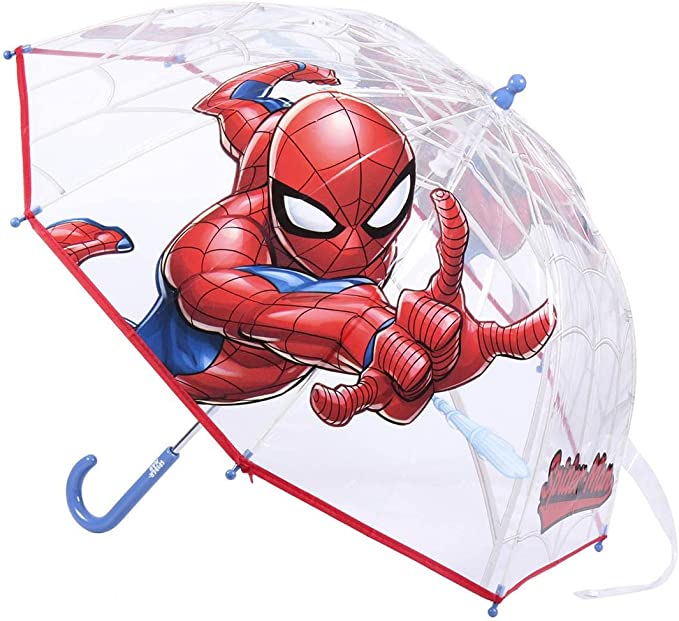 PARAGUAS BURBUJA SPIDERMAN