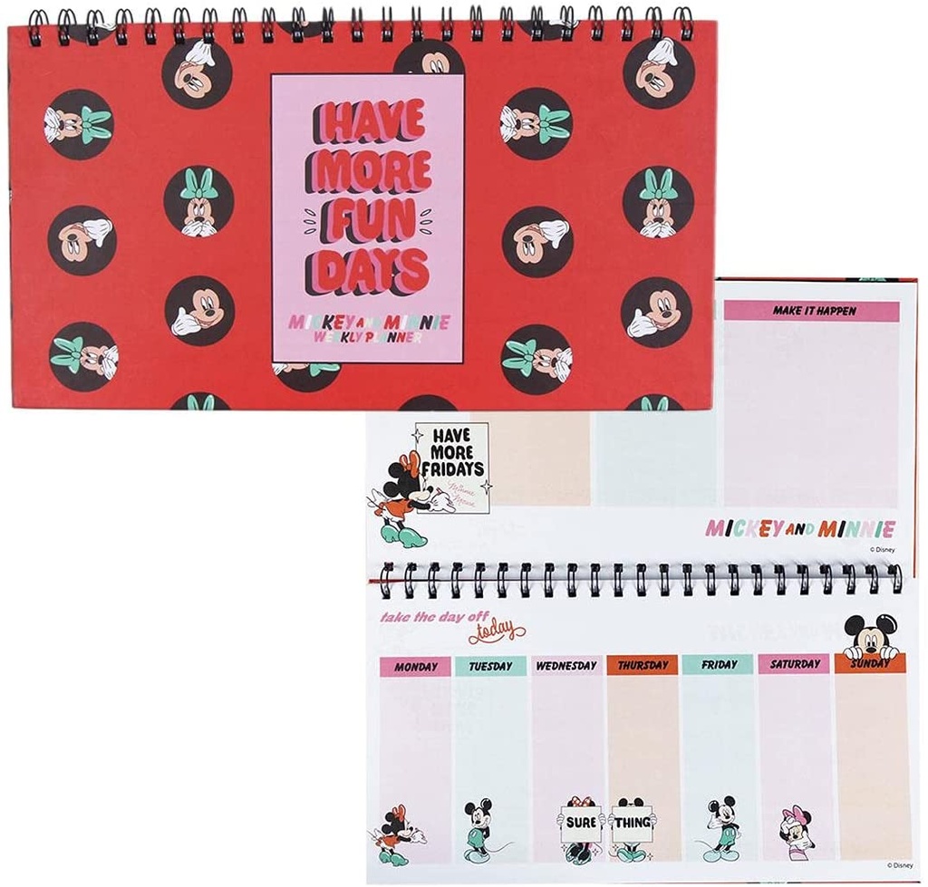 PLANIFICADOR SEMANAL MINNIE