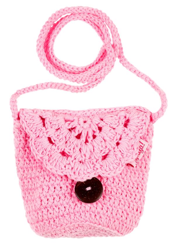 BOLSO GANCHILLO ROSA CAROLE