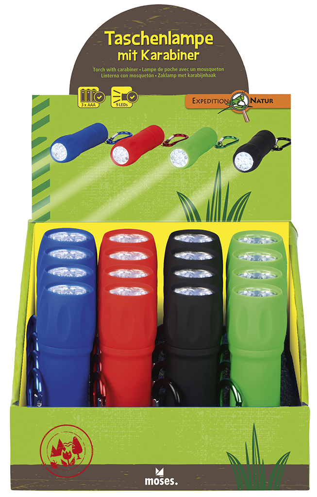 LINTERNA C/MOSQUETON