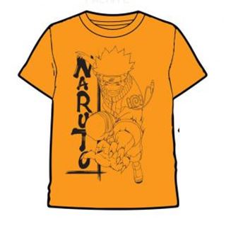 CAMISETA NARUTO NARANJA T.14