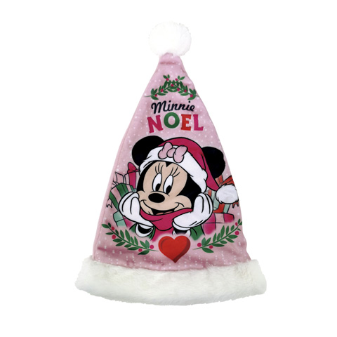 GORRO PAPA NOEL MINNIE 37 CM.