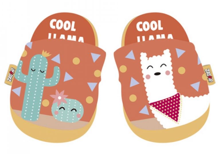 PANTUFLAS LLAMA F.PRINT 28/34