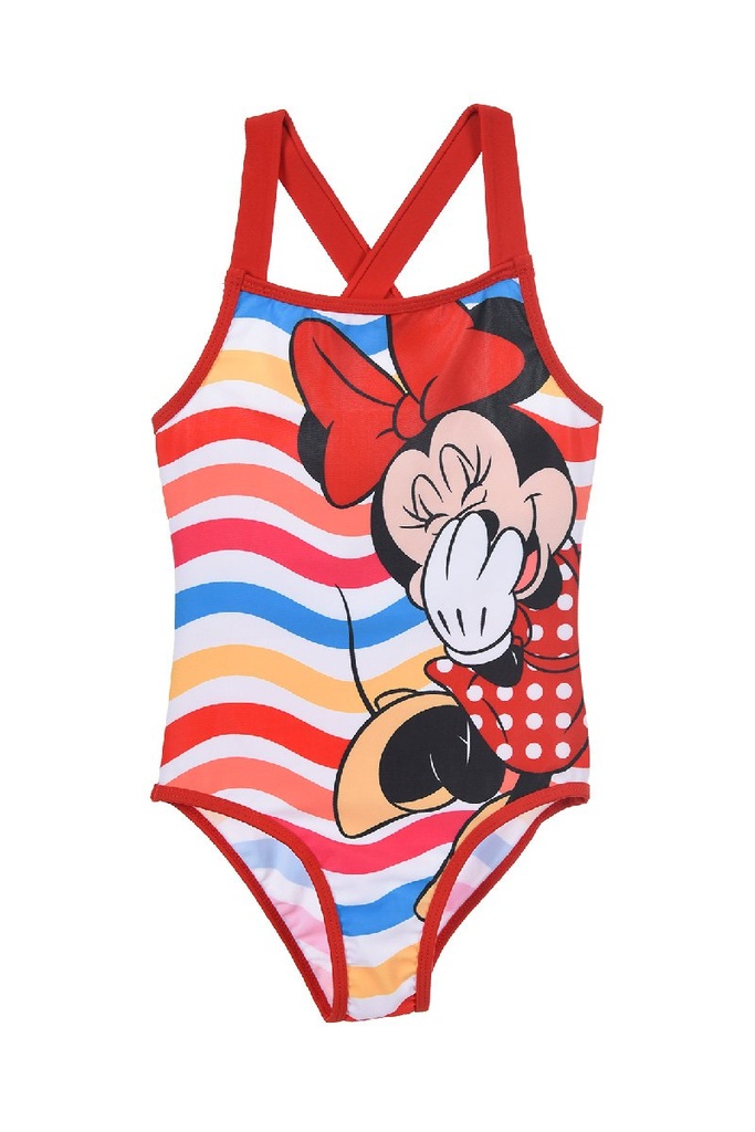 BAÑADOR MINNIE ROJO T.8
