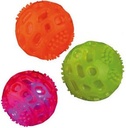 PELOTA FLASHING CAUCHO 5'5 CM.