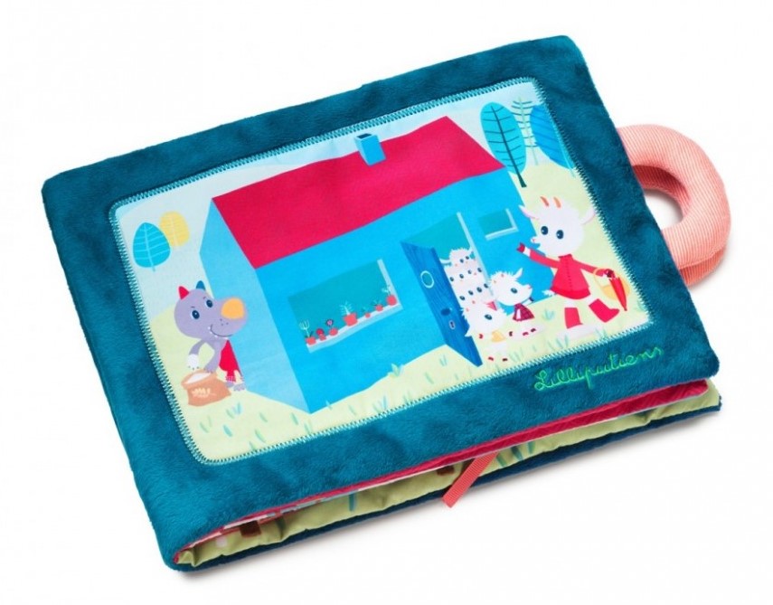 LIBRO TELA LOBO Y 7 CABRITAS