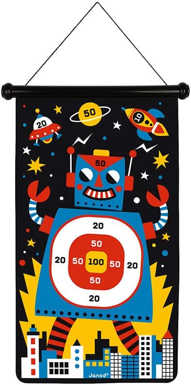 JUEGO DARDOS MAGNETICOS ROBOTS