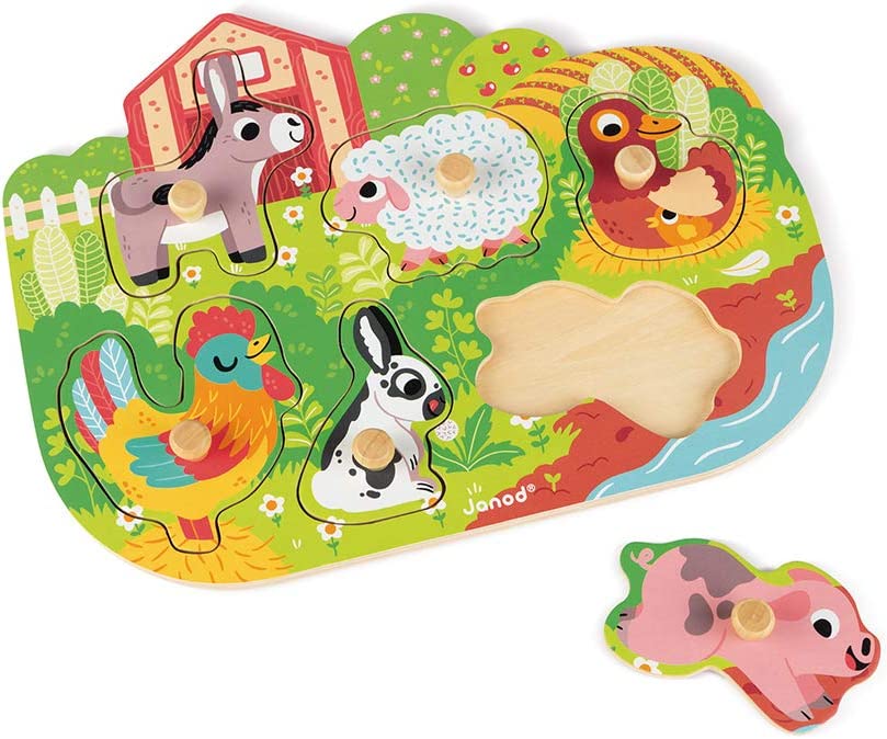 PUZZLE ENCAJABLE LA GRANJA