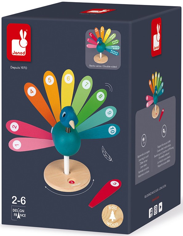 APRENDO A CONTAR-PAVO REAL