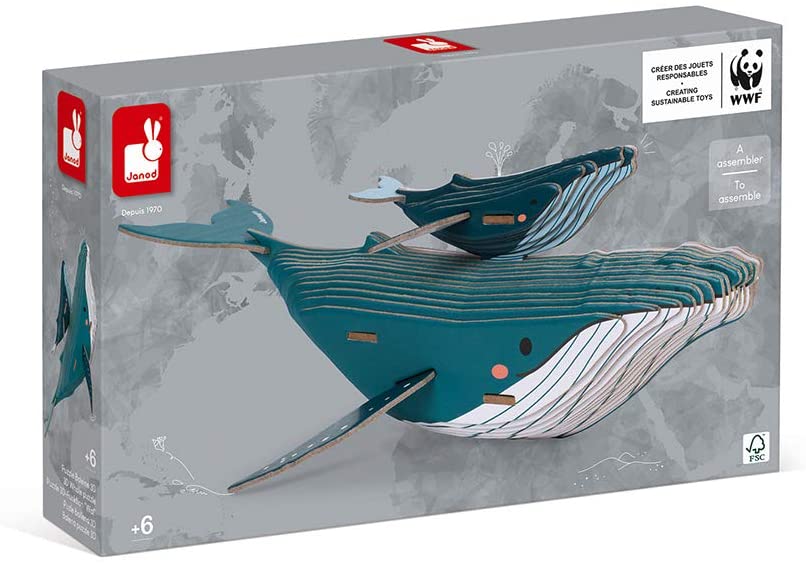 PUZLE BALLENA 3D