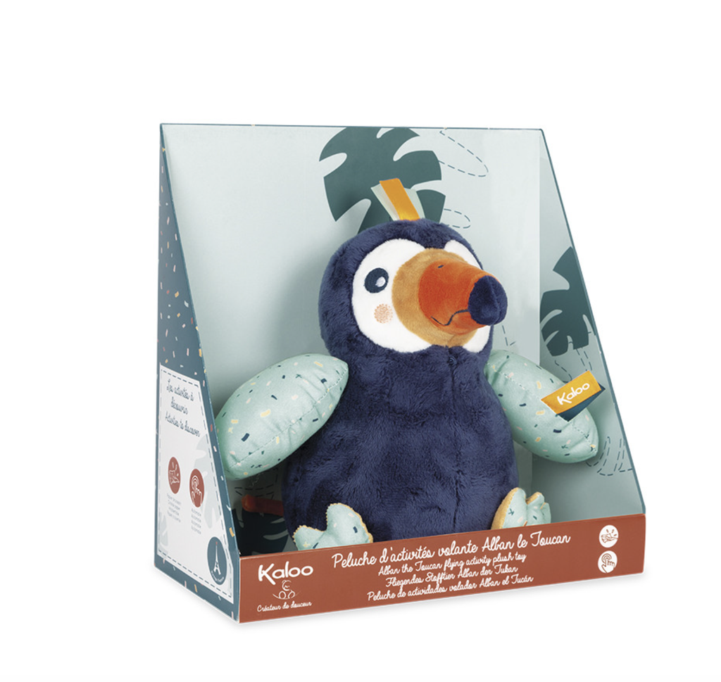 PELUCHE VOLADOR ALBAN TUCÁN