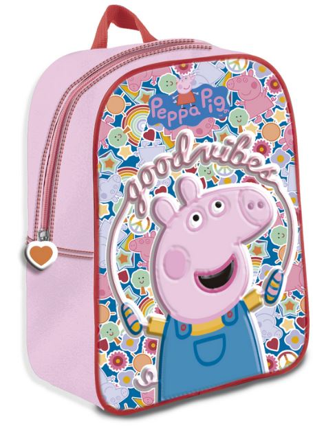 MOCHILA PEPPA PIG GOOD VIBES3D