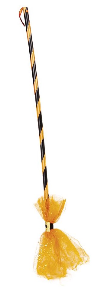 ESCOBA BRUJA CUQUI NARANJA